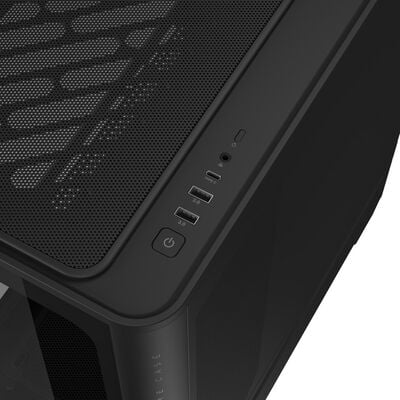 ASUS  PRIME AP304 TG ARGB BLACK (ATX ガラス ブラック) 