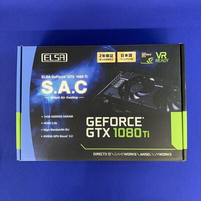【横浜駅前店】中古  ELSA GD1080-11GERTS (GTX1080Ti 11G GDR5X) 3400009033 