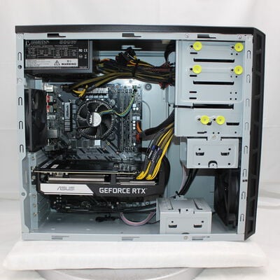 【通販センター】中古  インバースネット FRONTIER(Intel Core i9 10900F/16GB DDR4 (PC4)/SSD500GB/なし/NVIDIA GeForce RTX 3070 8GB/W11H64 MAR) 194808 
