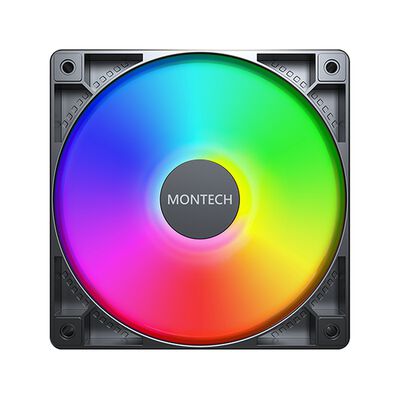 MONTECH  GF120 ARGB PWM Black Single Pack 