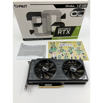 【秋葉原本店】中古  Palit NE63060T19K9-190AD (RTX3060 12GB) 144782【8/14価格改定!】 