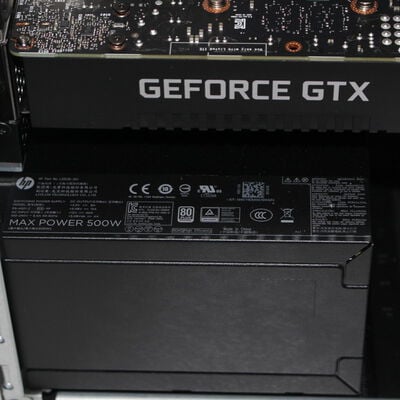 【通販センター】中古  HP OMEN(Intel Core i7 9700/16GB DDR4 (PC4)/SSD500GB/なし/NVIDIA GeForce GTX 1660 Ti 6GB/Wi-Fi/W11H64 MAR) 196768 