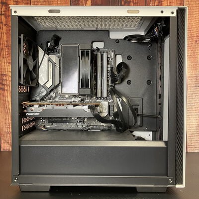 【富士青葉店】中古  自作PC(Ryzen 5 5600/16GB/SSD512GB/RX6600/W11H) 4580001077 
