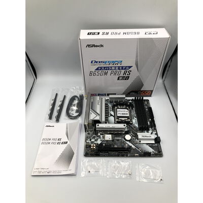 【水戸赤塚店】中古  ASRock B650M Pro RS WiFi (B650 AM5 MicroATX) 3480040176 
