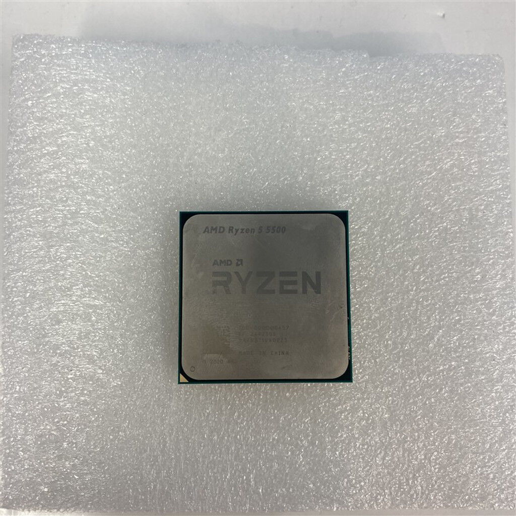 中古 AMD Ryzen 5 5500 (AM4/3.6GHz/19M/C6/T12/65W) 150184 （396022