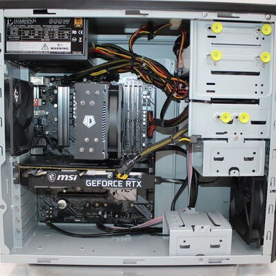 【通販センター】中古  インバースネット FRONTIER(AMD Ryzen 7 5700X/16GB DDR4 (PC4)/SSD1TB/DVDマルチ/NVIDIA GeForce RTX 3060 Ti 8GB/W11H64 MAR) 192901【4/23値下げ!】 