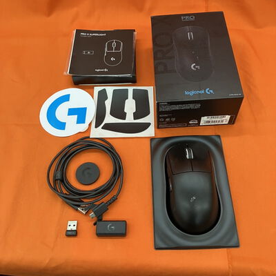 【なんば店】中古  Logicool PRO X SUPERLIGHT Wireless Gaming Mouse G-PPD-003WL-BK 146967 