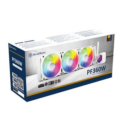 SilverStone  PF360W-ARGB SST-PF360W-ARGB-V2 (360mm ARGB ホワイト) 