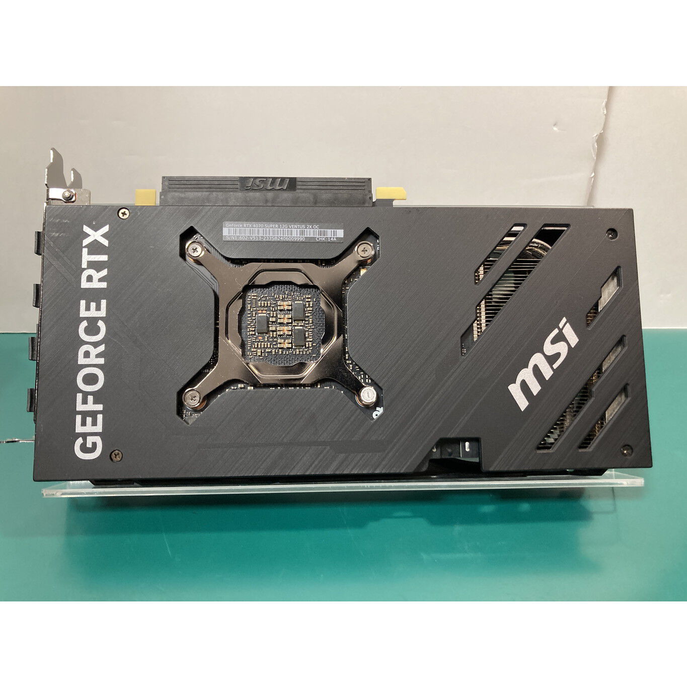 中古 MSI GeForce RTX 4070 SUPER 12G VENTUS 2X OC (RTX4070 SUPER