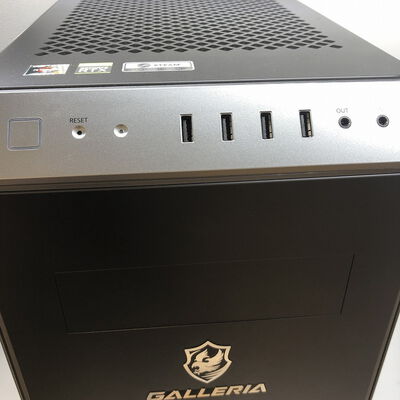 【宇都宮鶴田店】中古  GALLERIA ZA7R-R37 (Ryzen 7 3700X/32GB/SSD1TB/HDD1TB/RTX3070/W10H) 5280000819 