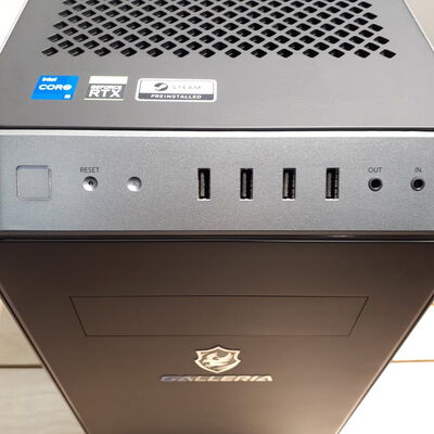 【鹿児島店】中古  GALLERIA RM5C-R36T(i5 11400/16GB/SSD500GB/RTX3060Ti/W10H) 4700000842 