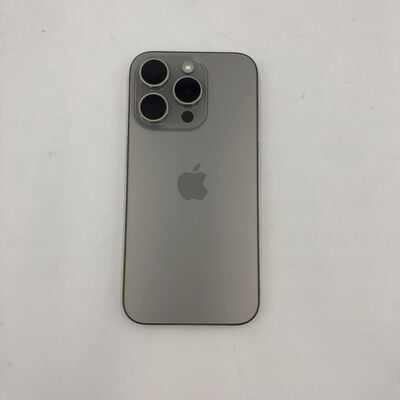 【福井日之出店】中古  【国内版SIMフリー】Apple iPhone15 Pro 6.1インチ 512GB ナチュラルチタニウム MTUK3J/A 161242 