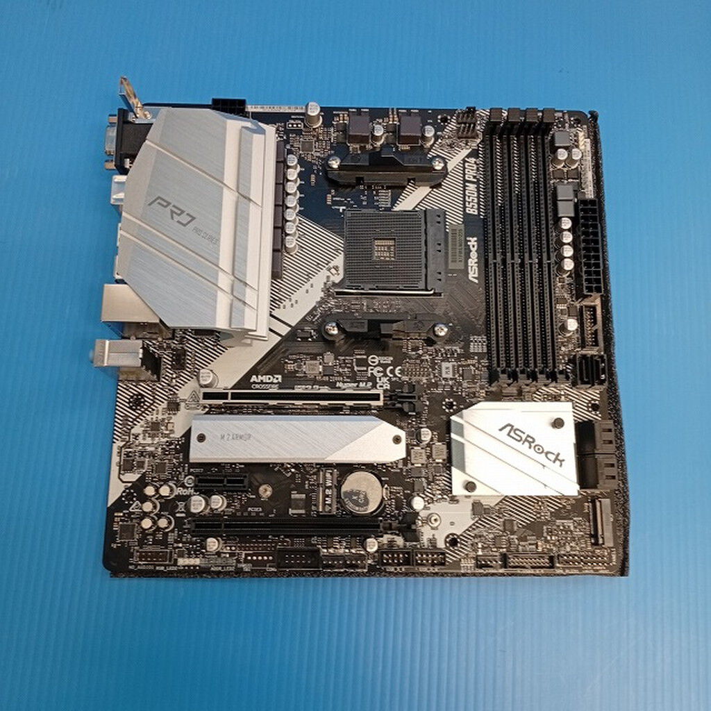 中古 ASRock B550M Pro4 (B550 AM4 mATX DDR4) 142938 （342864