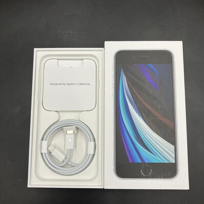 【熊本浜線店】中古  【au】Apple iPhoneSE 4.7インチ (第2世代/2020) 64GB (ホワイト) MHGQ3J/A 新パッケージ版 146172 