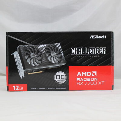 【通販センター】中古  ASRock RX7700XT CL 12GO(RX7700XT Challenger OC) 3480035485 
