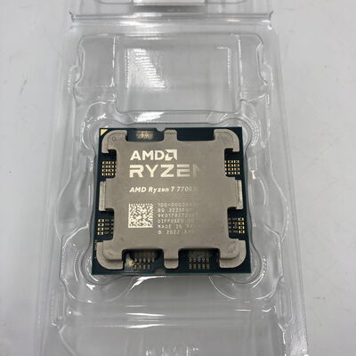 【福井日之出店】中古  AMD Ryzen 7 7700X (AM5/4.5GHz/40M/C8/T16/105W 152463 