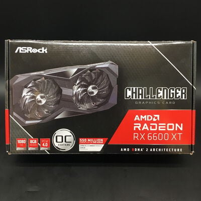 【佐賀南部バイパス店】中古  ASRock Radeon RX6600XT Challenger D 8GB OC (RX6600XT 8GB) 146746 