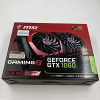 中古  MSI GeForce GTX 1060 GAMING X 6G(GTX1060 6G GDR5) 132000 