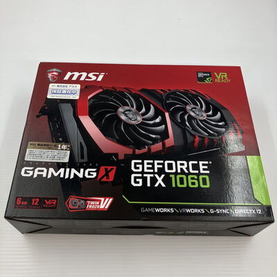 【秋葉原本店】中古  MSI GeForce GTX 1060 GAMING X 6G(GTX1060 6G GDR5) 132000 