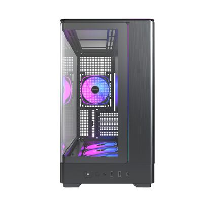 MONTECH  KING 15 PRO Black (MicroATX ガラス ブラック) 