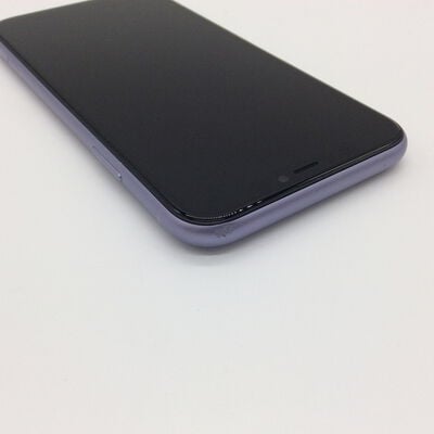 【浜松店】中古  【SIMロック解除済み】【SoftBank】 Apple iPhone11 64GB (パープル) MWLX2J/A 155410 