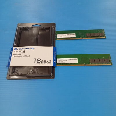 【大須店】中古  ﾄﾞｽﾊﾟﾗｾﾚｸﾄ D4D3200-16G2A2(DDR4 PC4-25600 16GBx2) 3120024025 