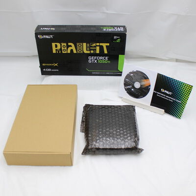 【通販センター】中古  Palit NE5105T018G1-1070F(GTX1050Ti 4G GDR5 STORMX) 133576 