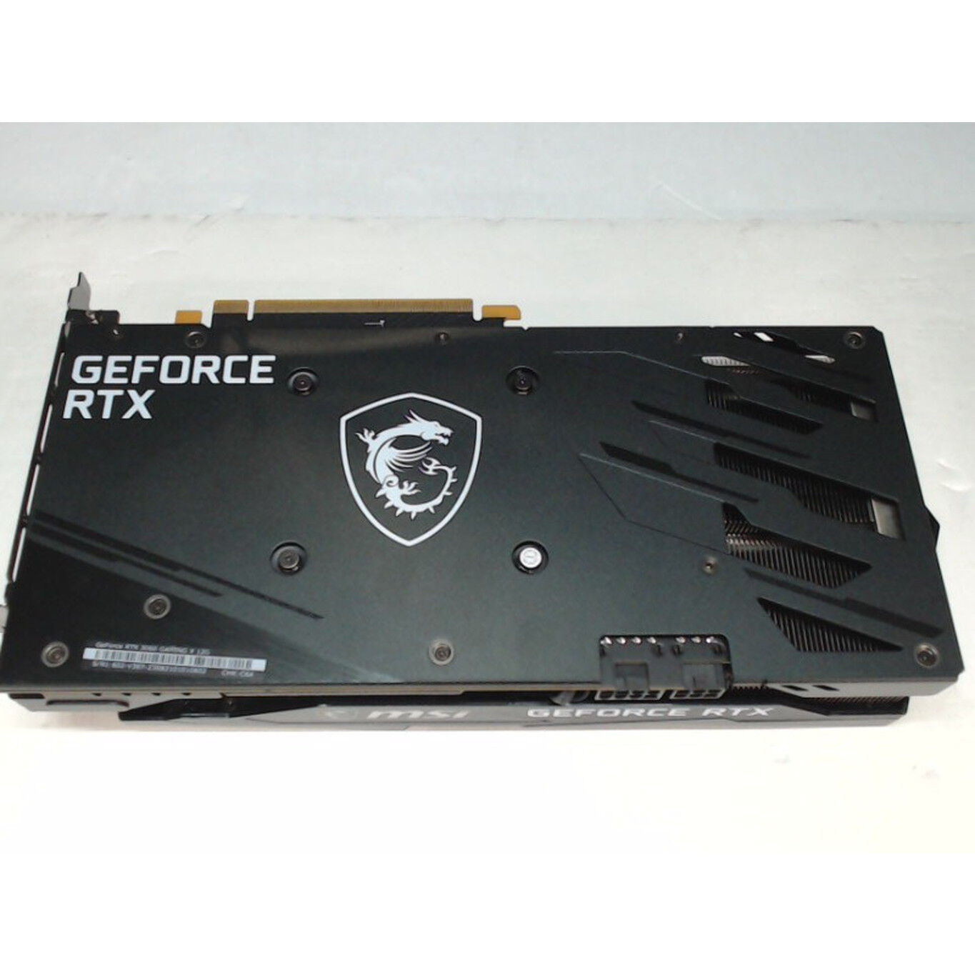 中古 MSI GeForce RTX 3060 GAMING X 12G (RTX3060 12GB) 144776