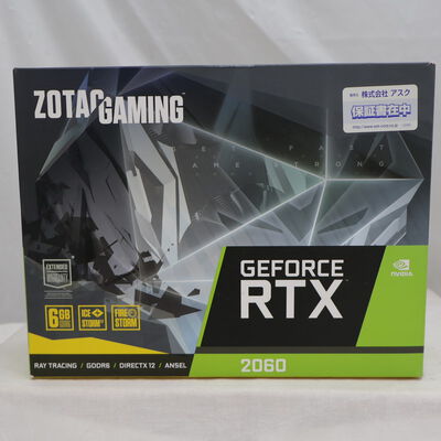 【通販センター】中古  ZOTAC ZT-T20600F-10M(RTX2060 6G GDR6 TwinFan) 138901 