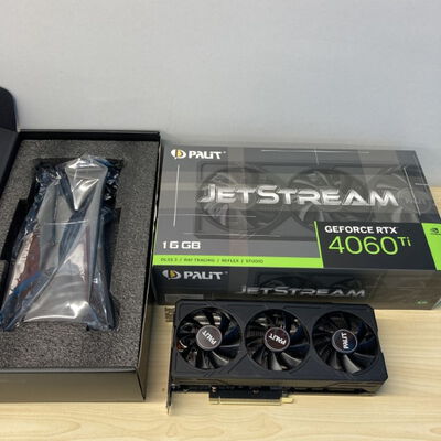 【博多店】中古  Palit NE6406T019T1-1061J(RTX4060Ti JetStream 16G) 175543 