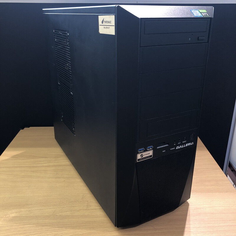 中古 GALLERIA XF(i7 9700K/16GB/SSD512GB/HDD2TB/RTX2070 SUPER