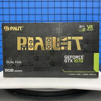 中古  Palit NE51070015P2-1043D (GeForce GTX1070 8GB DUAL) 157012 