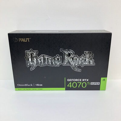 【津ラッツ店】中古  Palit NED47TS019T2-1020Q(RTX4070Ti Super GR OmniBK) 192388 