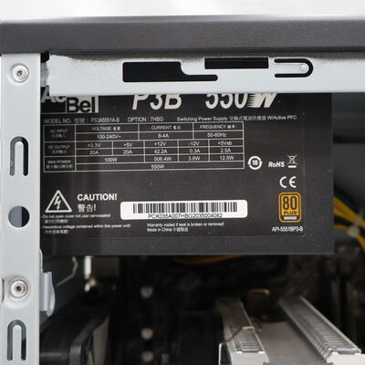 【通販センター】中古  THIRDWAVE Magnate EM041(Intel Core i5 10400/16GB DDR4 (PC4)/SSD500GB/DVDマルチ/NVIDIA GeForce GTX 1660 SUPER 6GB/W11H64 MAR) 201452 