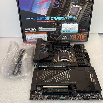 【京都店】中古  MSI MPG X870E CARBON WIFI (X870E ATX AM5 DDR5) 172198 