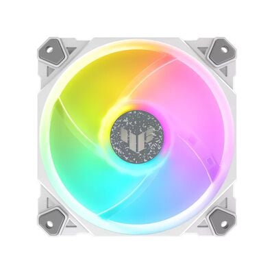 ASUS  TUF Gaming TF120 ARGB Fan - Triple Fan Kit with ARGB Controller ホワイト (TUF GAMING TF120 WHITE ARGB 3IN1) 