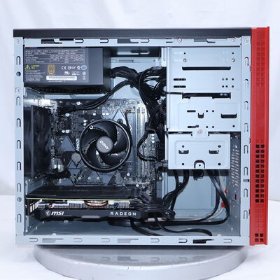 【通販センター】中古  iiyama LEVEL&infin;(AMD Ryzen 5 3500/16GB DDR4 (PC4)/SSD2TB/DVDマルチ/AMD Radeon RX 5500 XT 8GB/W11H64 MAR) 205221 