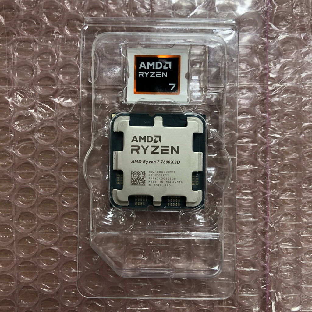 中古 AMD Ryzen 7 7800X3D (AM5/4.2/104M/C8/T16/120W) 157139
