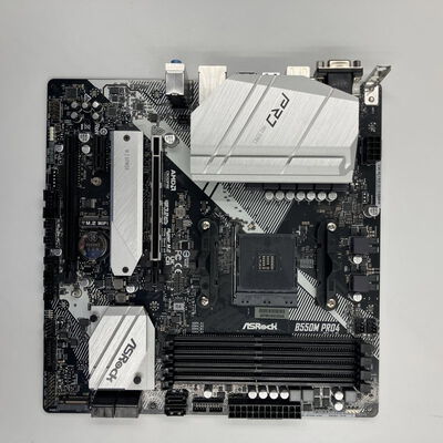 【なんば店】中古  ASRock B550M Pro4 (B550 AM4 mATX DDR4) 142938 