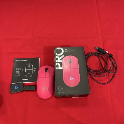 【静岡東瀬名店】中古  Logicool PRO 2 LIGHTSPEED G-PPD-002XWL-MG (マゼンタ) 5140000994 