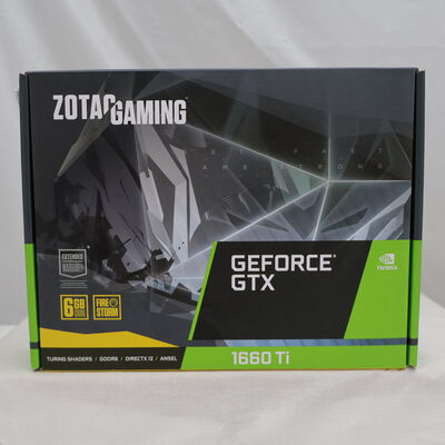 【通販センター】中古  ZOTAC GAMING GeForce GTX 1660 Ti 6GB GDDR6 ZT-T16610F-10L（GTX1660Ti 6GB） 3480041239 