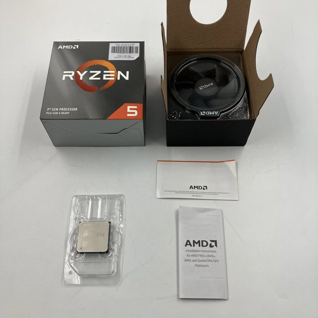 中古 AMD Ryzen 5 3600 (AM4/3.6/35M/C6/T12/65W) 140027 （381168