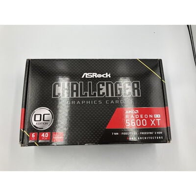 【座間相武台】中古  ASRock Radeon RX5600XT Challenger D 6G OC (RX5600XT 6GB PCIE) 4510002027 