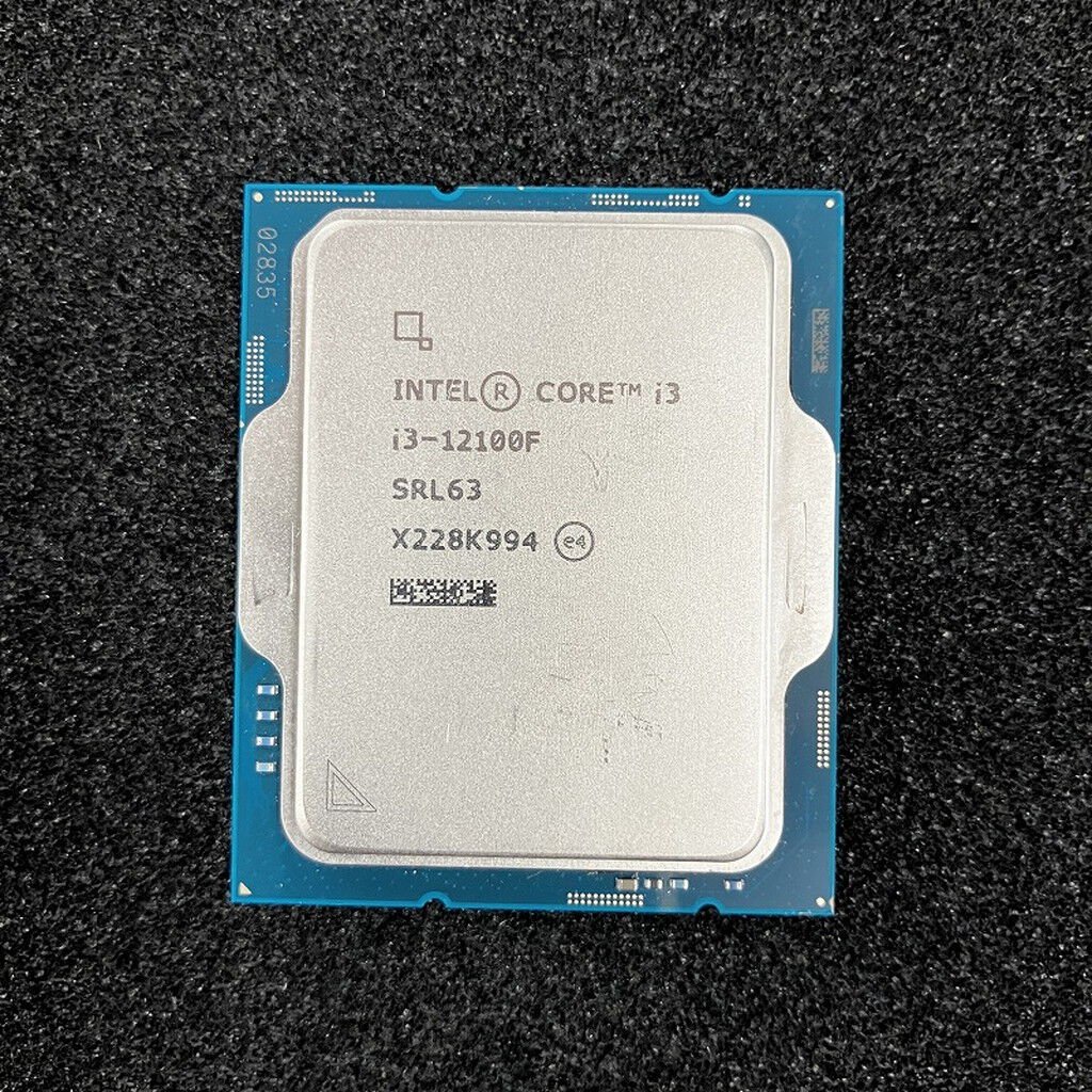 中古 INTEL Core i3 12100F (1700/3.3G/12M/C4/T8) 148617 ｜ パソコン