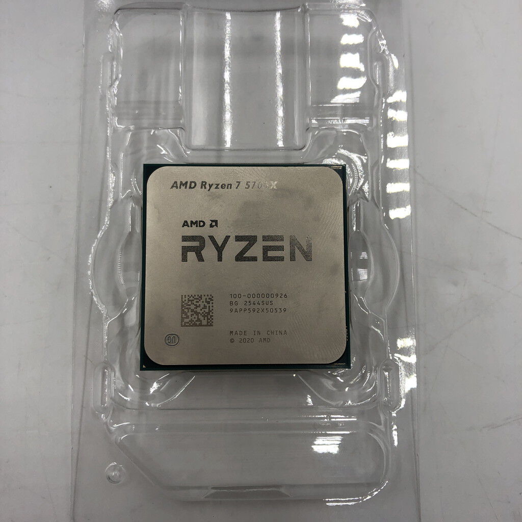 中古 AMD Ryzen 7 5700X (AM4/3.4GHz/36M/C8/T16/65W) 150182 （360771