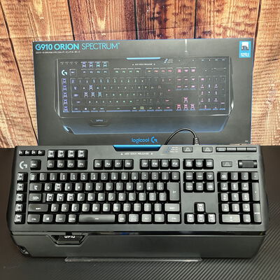 【富士青葉店】中古  Logicool G910 RGB Mechanical Gaming Keyboard [ブラック] 5070001221 