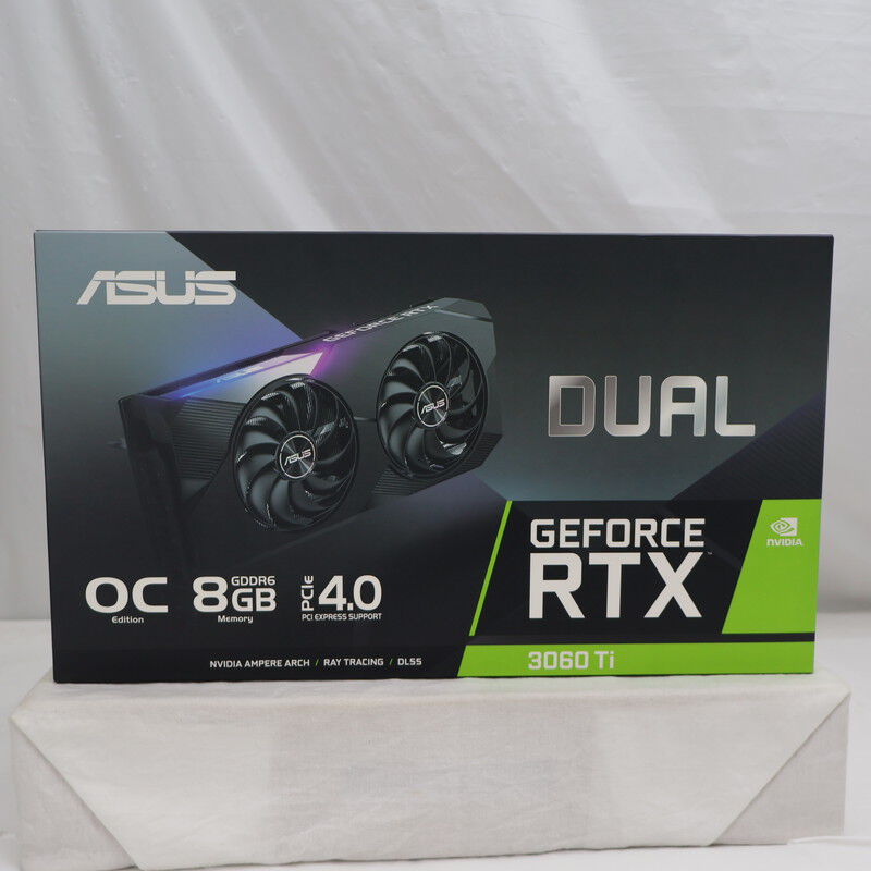 中古 ASUS DUAL-RTX3060TI-O8G (RTX3060Ti 8GB) 144185 （380371