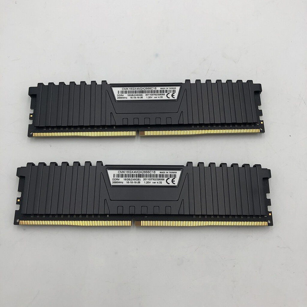 中古 8GB 2枚組(合計16GB) PC4-21300/DDR4-2666 デスクトップ用 190926