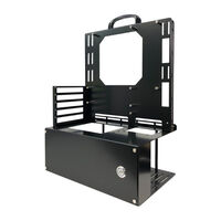 長尾製作所  オープンフレーム ver.micro-ATX SS-NFRAME-MATX (MicroATX ブラック) 