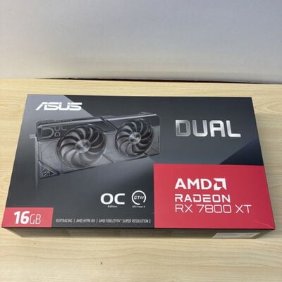 【博多店】中古  ASUS DUAL-RX7800XT-O16G (RX7800XT 16G) 5230000546 